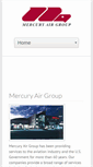 Mobile Screenshot of mercuryair.com